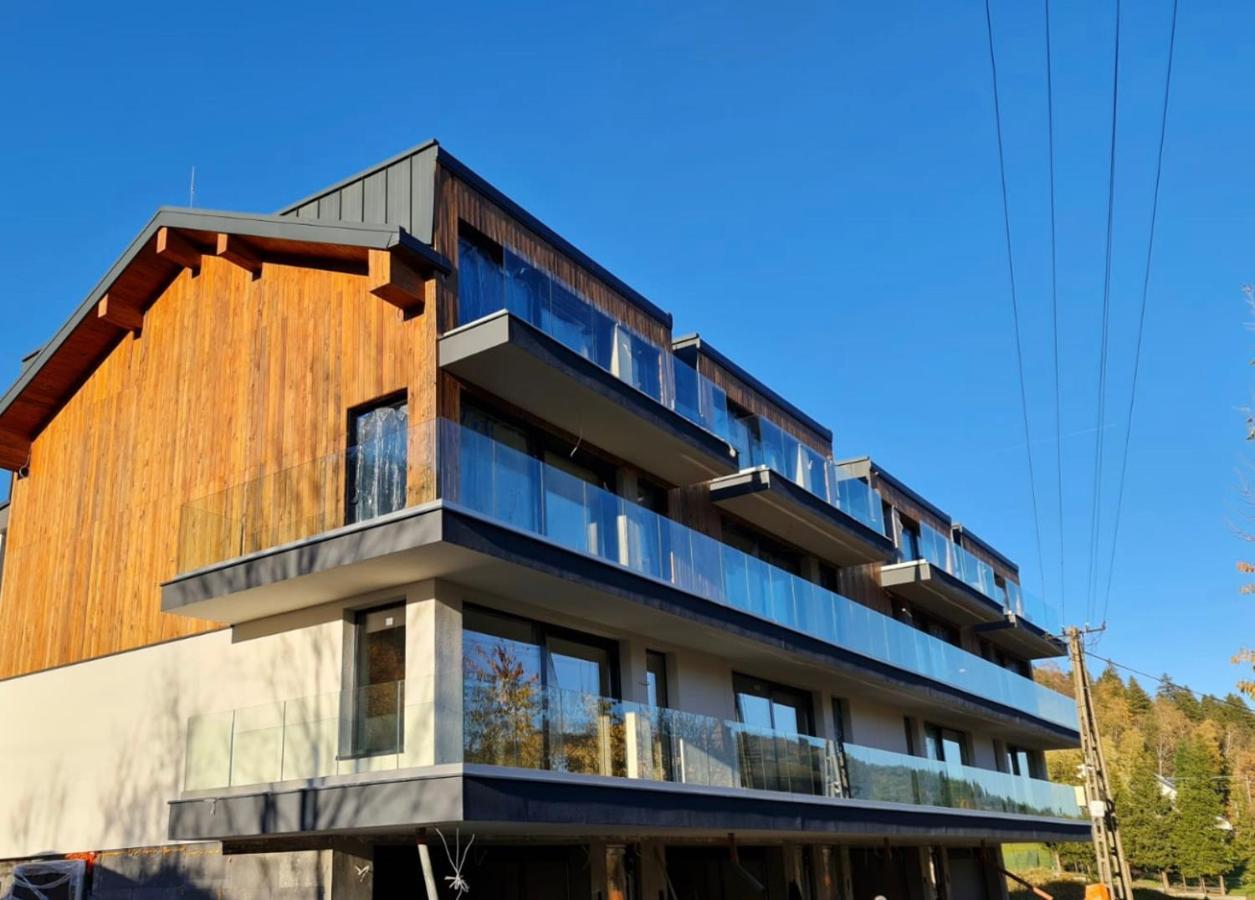 Krysztal Gorski Apartament Z Sauna 什切尔克 外观 照片