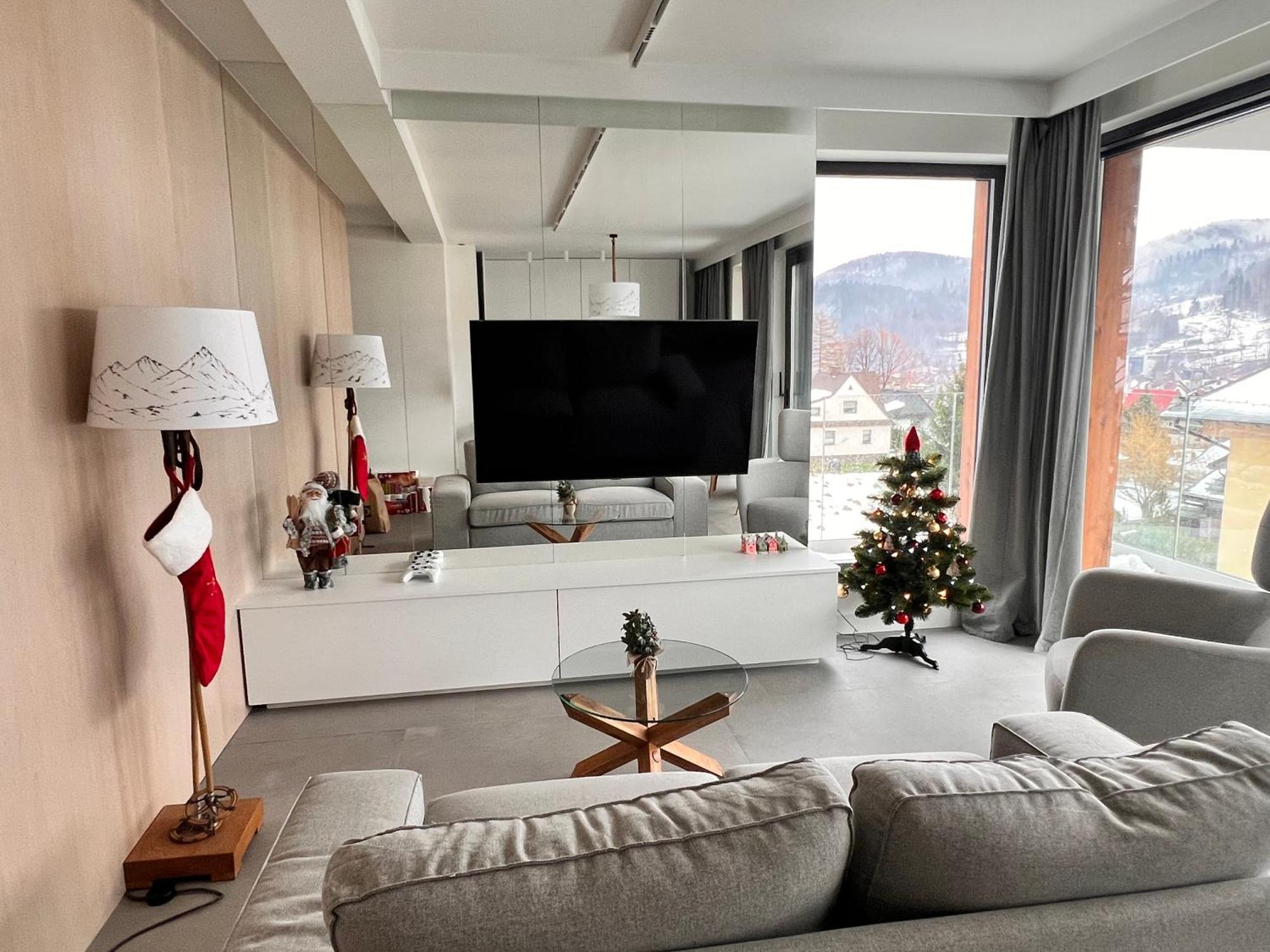 Krysztal Gorski Apartament Z Sauna 什切尔克 外观 照片